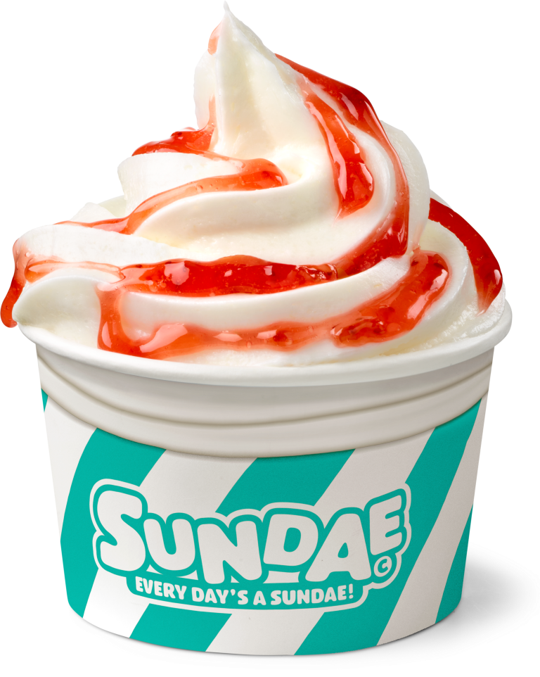 Sundae Aardbei