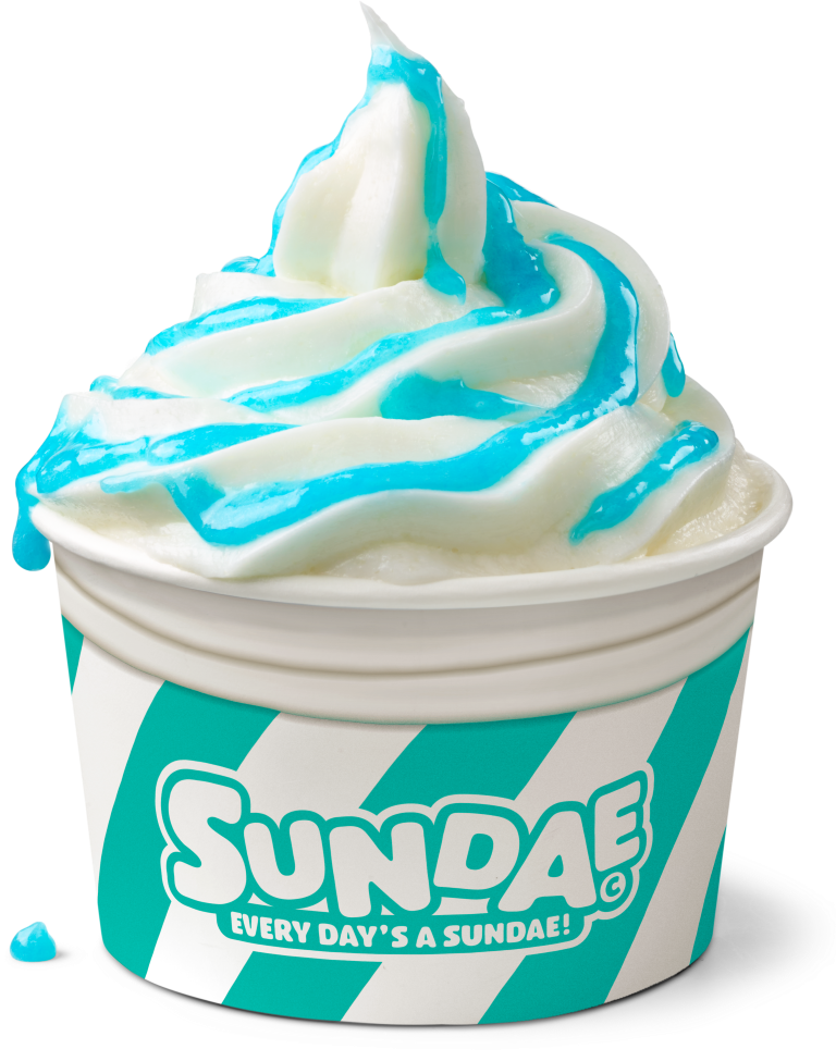 Sundae Blue Hawaii Coconut