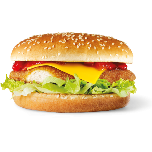 Vegetarische kipburger